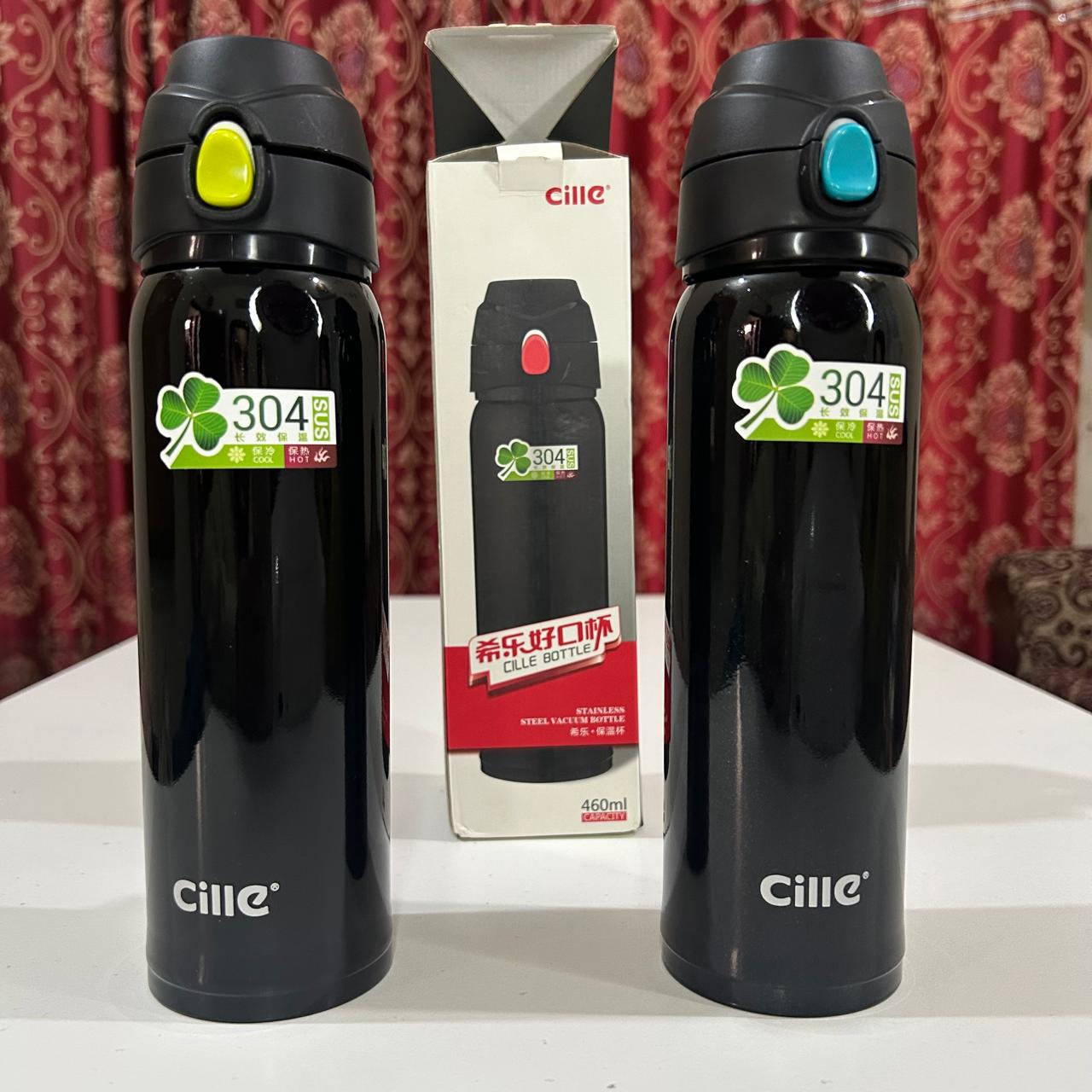 Cille – Shiny Stainless Steel Water Bottle