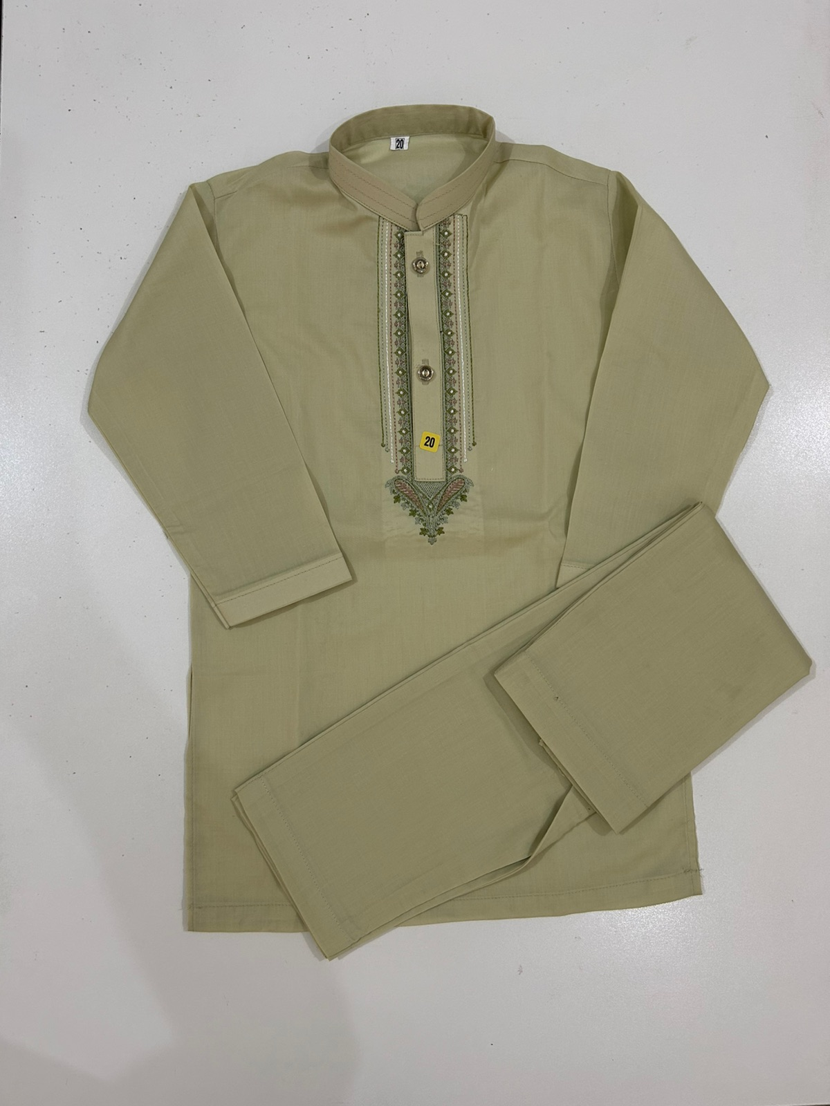 Light Pistachio Kurta & Trouser Set | Kids Wear – Twinkle Togs