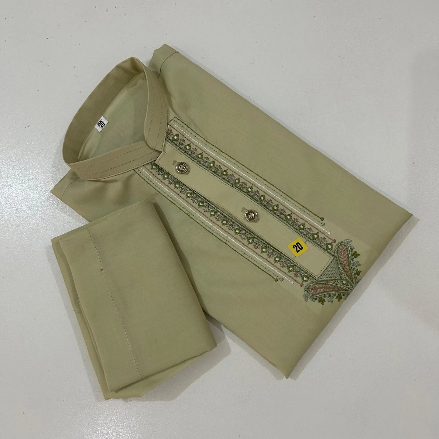 Light Pistachio Kurta & Trouser Set | Kids Wear – Twinkle Togs
