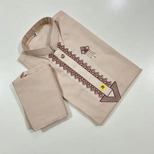 Misty Blush Kurta & Trouser Set | Boys Eid Wear – Twinkle Togs