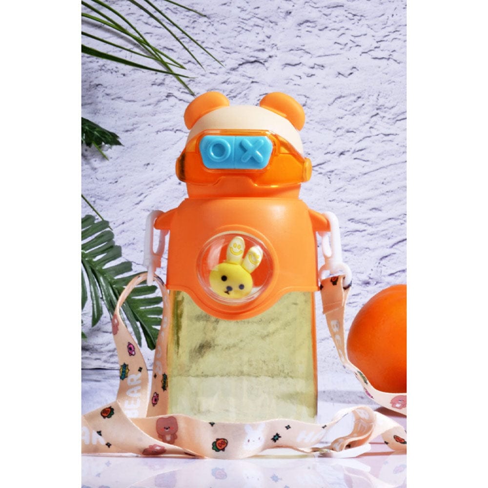 BunnyBear Kids Water Bottle – 600ml, BPA-Free, Leak-Proof